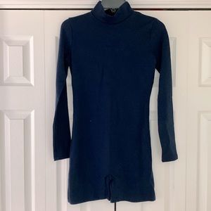 Biketard with matching knee high socks